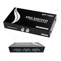 Switch selector VGA de 02 puertos - manual - 1920 x 1440 pixels.. No requiere energía.