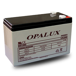 Baterias selladas de Plomo-Acido OPALUX DH-1290, especiales para Luces de emergencia, filmadoras, paneles de alarma, robótica, Proyectos electrónicos, UPS, ETC.