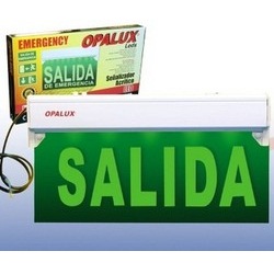 Letrero sealizador OPALUX OP-297 - SALIDA -