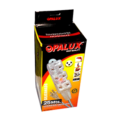 Extension Electrica OPALUX cordon: 25 mts