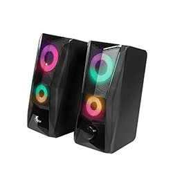 PARLANTES STEREO CON LUCES LED *XTECH - INCENDO* GAMER
XTS130  - 5 WATTS
